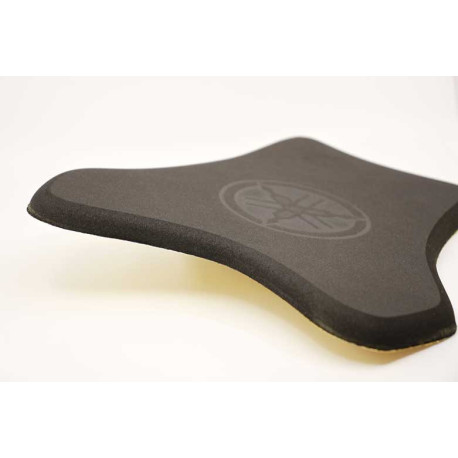 MOUSSE DE SELLE PREDECOUPEE 15MM YAM  ET  LOGO N - ancienne ref ACN15YAMLOGO