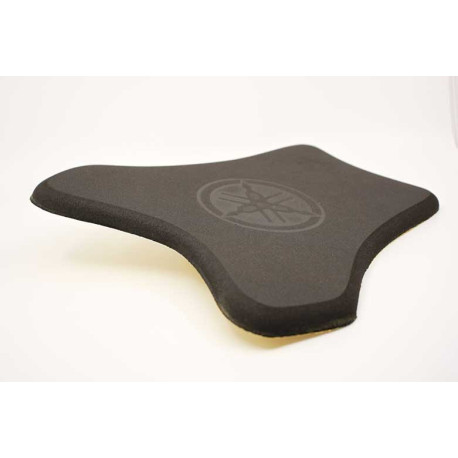 MOUSSE DE SELLE PREDECOUPEE 15MM YAM  ET  LOGO N - ancienne ref ACN15YAMLOGO