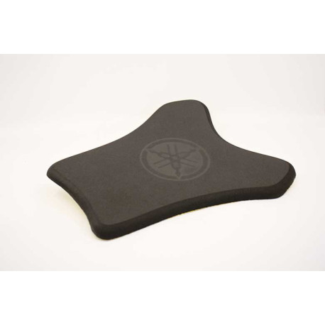 MOUSSE DE SELLE PREDECOUPEE 15MM YAM  ET  LOGO N - ancienne ref ACN15YAMLOGO