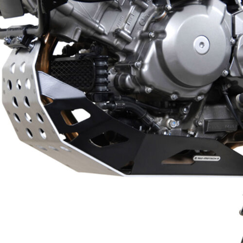 Sabot moteur Noir. Suzuki DL650 V-Strom (04-10). Generation-2.