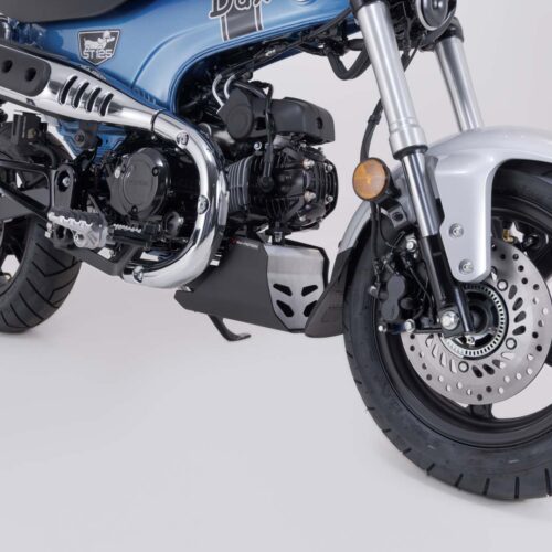 Sabot moteur Noir/Gris. Honda Dax 125 (22-).