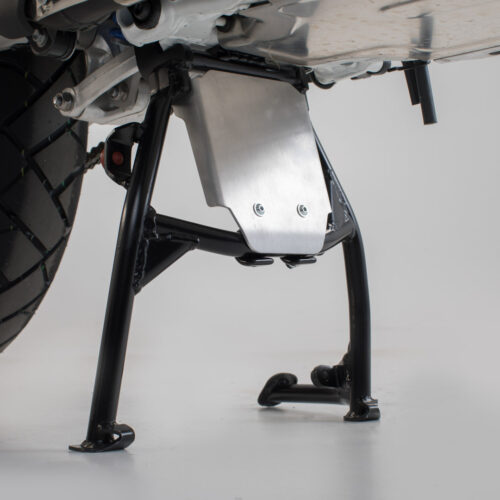 Extension de sabot moteur pour béquille centrale Gris. Honda CRF1000L (15-) / CRF1100L (19-).