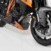 Sabot moteur urbain Orange/Noir. KTM 1290 Super Duke R / GT.
