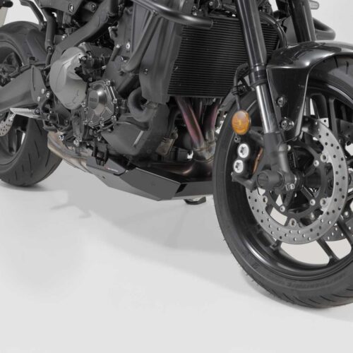 Sabot moteur urbain Noir. Yamaha MT-09 (21-).