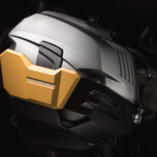 Protection de cylindre Doré. BMW R1200 R / GS / Adv, R nineT.
