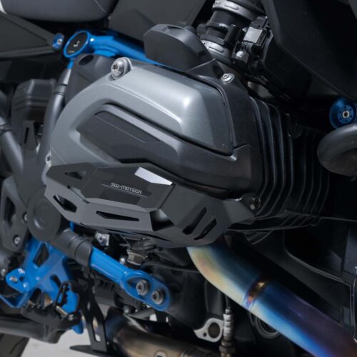 Protection de cylindre Noir. Modèles BMW R 1200 (12-18).