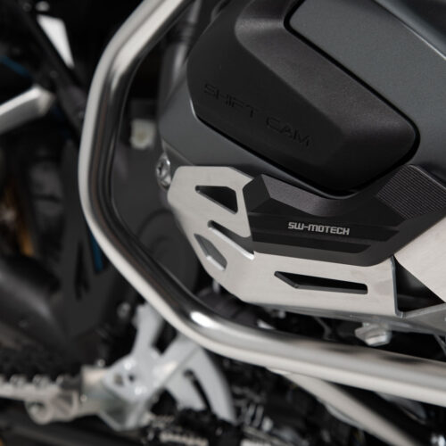 Protection de cylindre Noir/Gris. BMW R 1250 GS, R 1250 R.