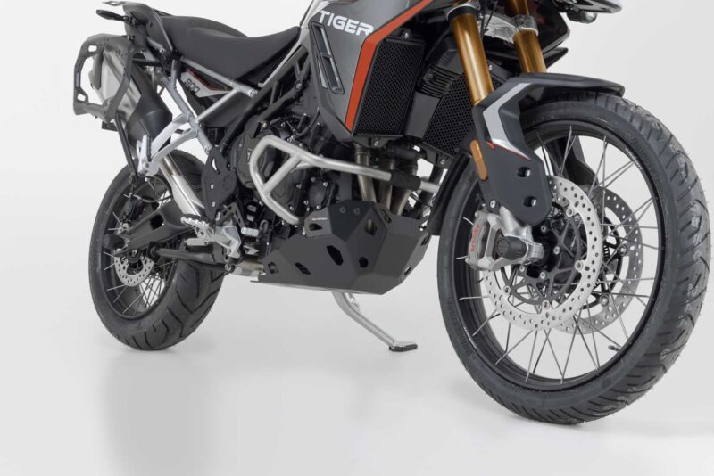 Sabot moteur Noir. Tiger 900 Rally Pro (23-). Pour OEM SBL.