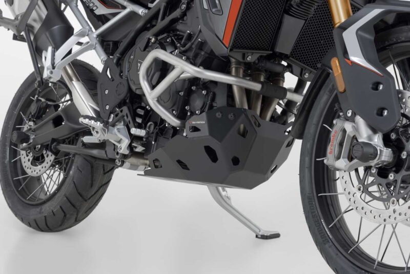 Sabot moteur Noir. Tiger 900 Rally Pro (23-). Pour OEM SBL.