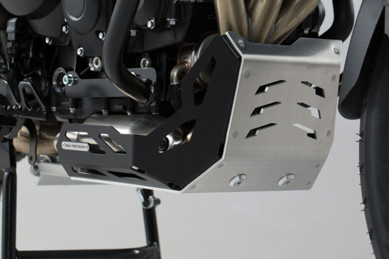 Sabot moteur Noir/Gris. Triumph Tiger 800 modèles (10-).