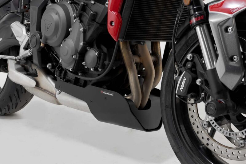 Sabot moteur Noir. Triumph Trident 660 / Tiger 660.