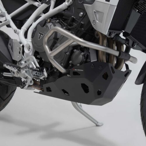 Sabot moteur Noir. Modèles Tiger 900 (19-23). Pour OEM SBL.