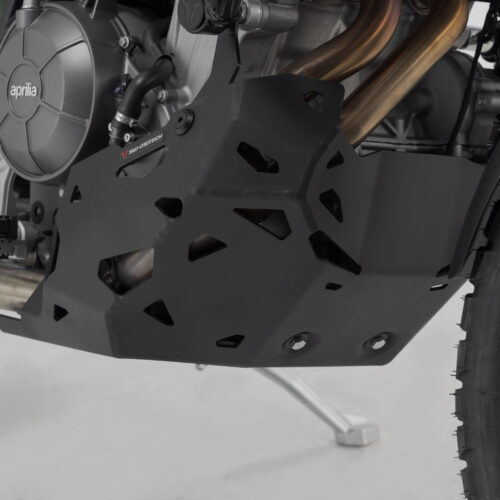 Sabot moteur Noir. Aprilia Tuareg 660 (21-).