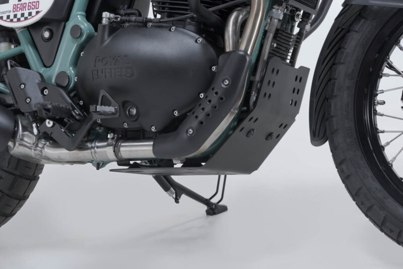 Sabot moteur Noir. Royal Enfield Bear 650 (23-).