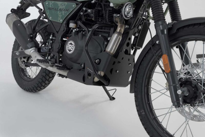 Sabot moteur Noir. Royal Enfield Himalayan (17-).