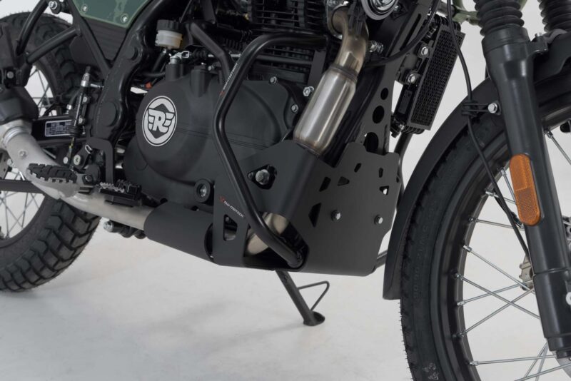Sabot moteur Noir. Royal Enfield Himalayan (17-).