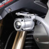 Supports pour feux additionnels Gris. BMW R 1200 GS (08-12).