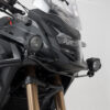 Support pour feux additionnels Noir. Honda CB500X (18-), NX500 (23-).