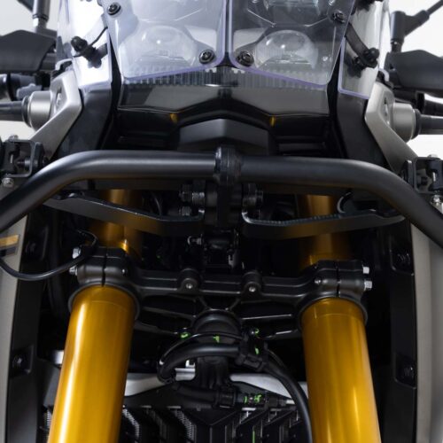 Supports pour feux additionnels Noir. Yamaha Ténéré 700 / Rally (24-).