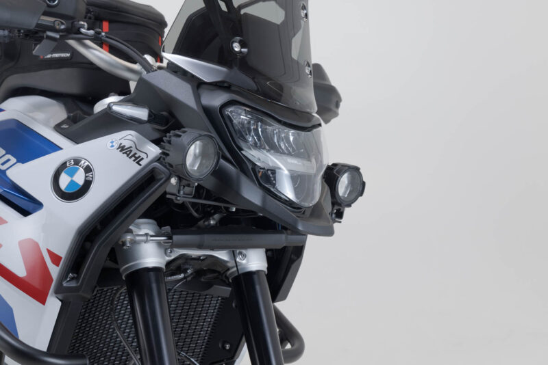 Support pour feux additionnels Noir. BMW F 900 GS (23-).