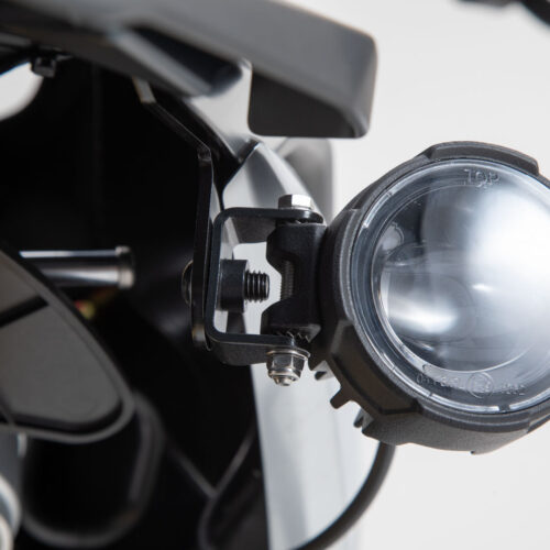 Supports pour feux additionnels Noir. BMW F 750 / 800 / 850 GS (17-).