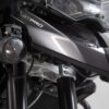 Support poour feux additionnels Noir. Triumph Tiger 900/GT/Rally/Pro (19-23).