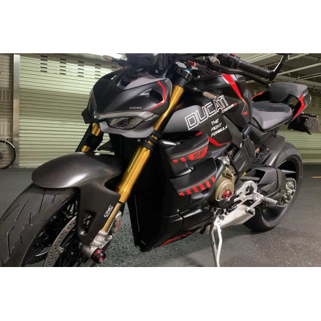 PAIRE D ECOPE DE RADIATEUR DUCATI STREETFIGHTER V4