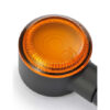 PAIRE DE CLIGNOTANT D-LIGHT SOL NOIR VERRE ORANGE