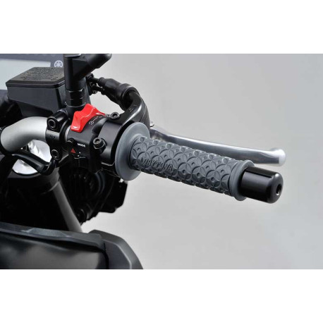 PAIRE DE POIGNEE GRIPPY GRIP NINJA NOIR 22MM