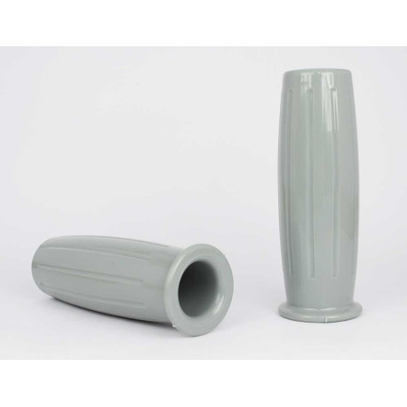 PAIRE DE POIGNEE GRISES BESTON 22MM - L 130MM