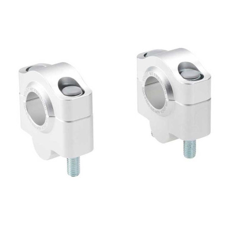 Paire rehausseurs de guidon 25mm pour guidon 22mm