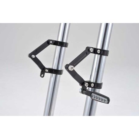 PAIRE SUPPORTS DE PHARE ALUMINIUM DIA.41MM, REGLABLE