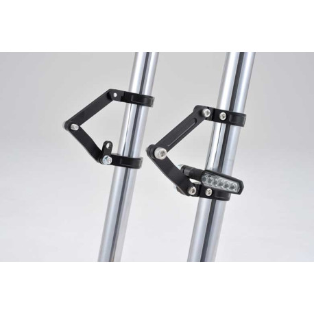 PAIRE SUPPORTS DE PHARE ALUMINIUM DIA.49MM, REGLABLE