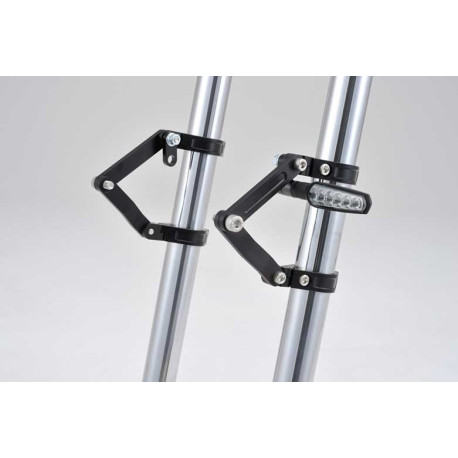 PAIRE SUPPORTS DE PHARE ALUMINIUM DIA.49MM, REGLABLE