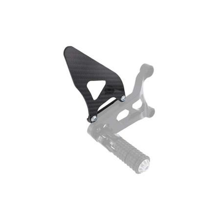 Pare talon Droit en carbone pour PE227 CNC racing MV Agusta