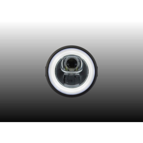 Phare chrome LED 135mm Daytona fixation dessous