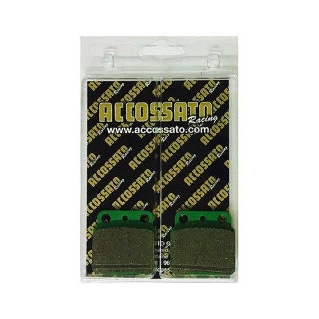 Plaquette De Frein arrière (ou avant suivant modèle) Accossato AGPP165 (dimensio