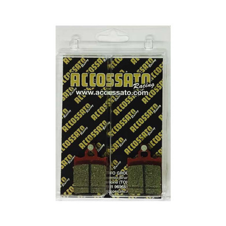 Plaquette De Frein avant (ou arrière suivant modèle) Accossato AGPA151 (dimensio