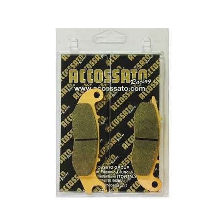 Plaquette De Frein avant (ou arrière suivant modèle) Accossato AGPA160 (dimensio