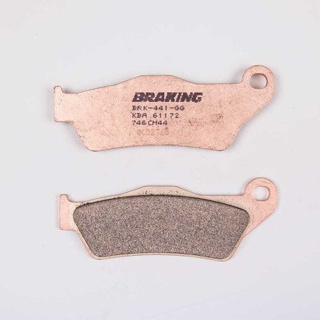 PLAQUETTES DE FREIN FRITTÉS OFFROAD CM44 BRAKING