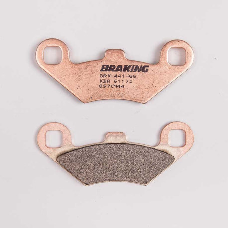 PLAQUETTES DE FREIN FRITTÉS OFFROAD CM44 BRAKING
