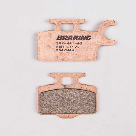PLAQUETTES DE FREIN FRITTÉS OFFROAD CM44 BRAKING