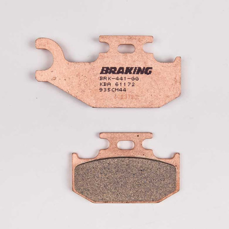 PLAQUETTES DE FREIN FRITTÉS OFFROAD CM44 BRAKING