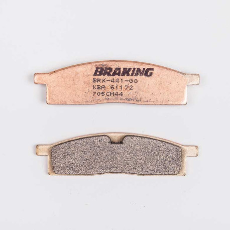 PLAQUETTES DE FREIN FRITTÉS OFFROAD CM44 BRAKING