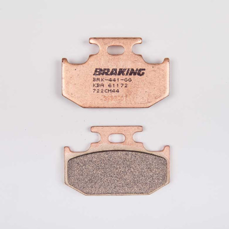 PLAQUETTES DE FREIN FRITTÉS OFFROAD CM44 BRAKING