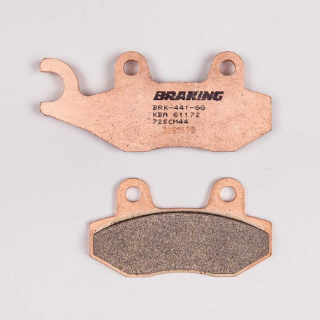 PLAQUETTES DE FREIN FRITTÉS OFFROAD CM44 BRAKING