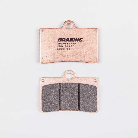 PLAQUETTES DE FREIN FRITTÉS TRAIL/TOURING CM55 BRAKING