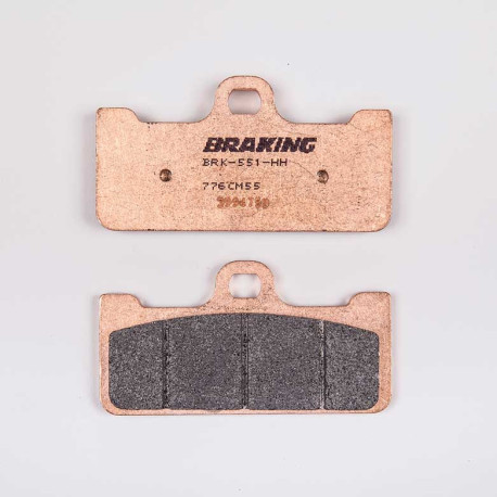PLAQUETTES DE FREIN FRITTÉS TRAIL/TOURING CM55 BRAKING