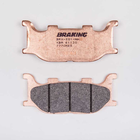 PLAQUETTES DE FREIN FRITTÉS TRAIL/TOURING CM55 BRAKING