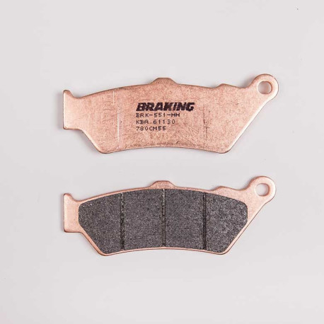 PLAQUETTES DE FREIN FRITTÉS TRAIL/TOURING CM55 BRAKING